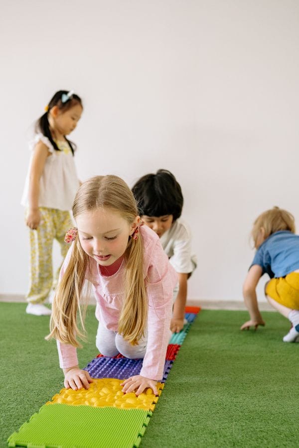 Children learning math